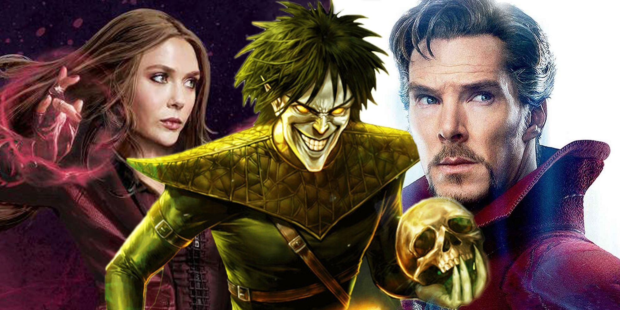 Scarlet Witch, Stephen Strange and the nightmare in Doctor Strange in the Multiverse of Madness