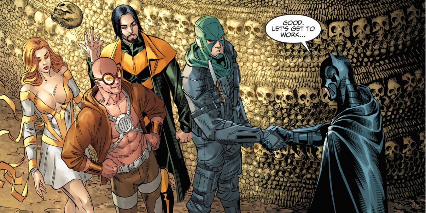 Rogue and Batman team up in Injustice comics