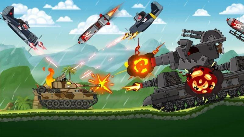 tank battle robot war