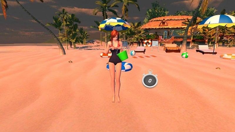 3D virtual girlfriend offline mod android