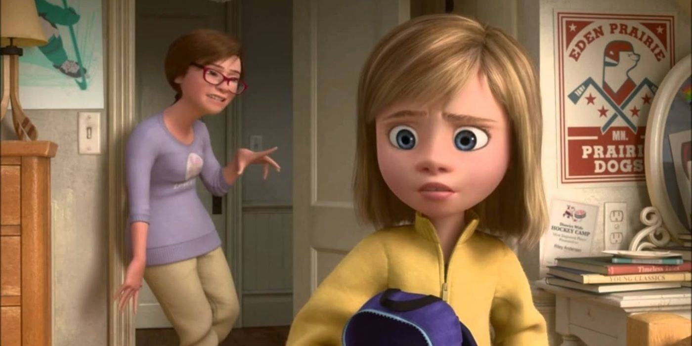 Riley's mom talks about her first date on Inside Out