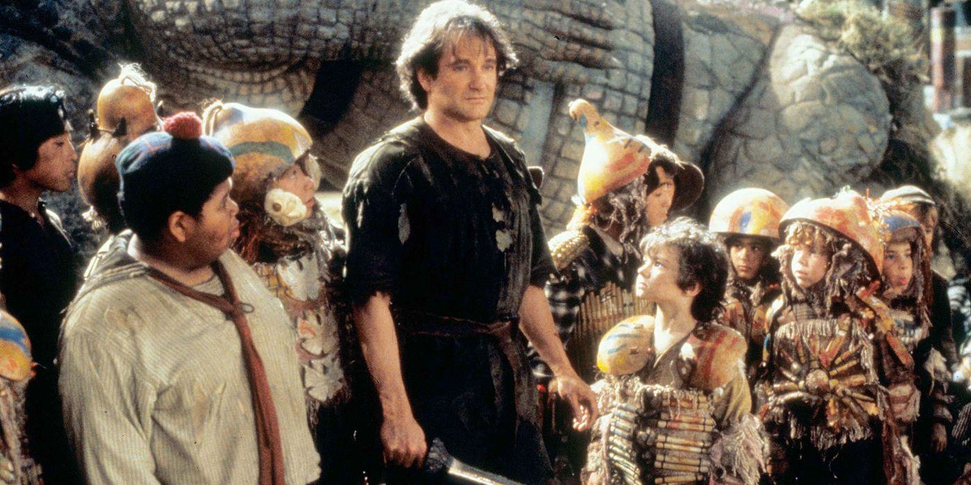 Peter Pan and the Lost Boys in Hook.