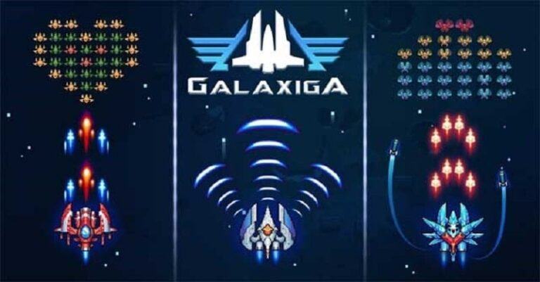 Galaxiga MOD APK (Menu. God mode/High damage) 23.03