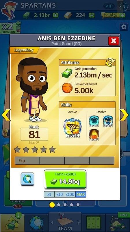 Idle Five Basketball Tycoon mod for free