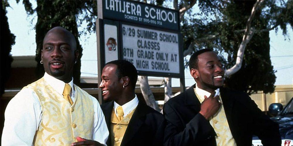 Ronald, Slim and Mike's Old High School