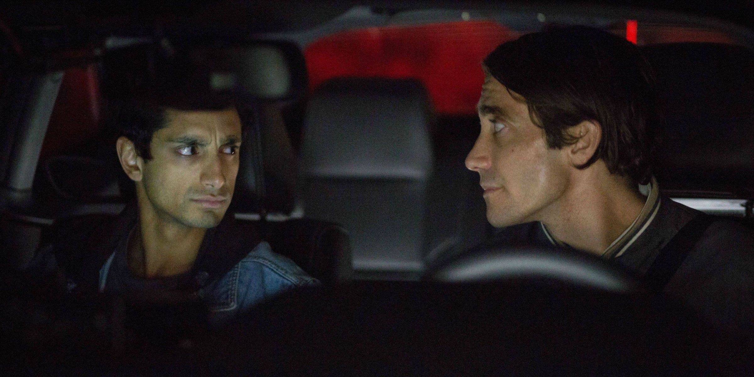 Nightcrawler Riz Ahmed and Jake Gyllenhaal