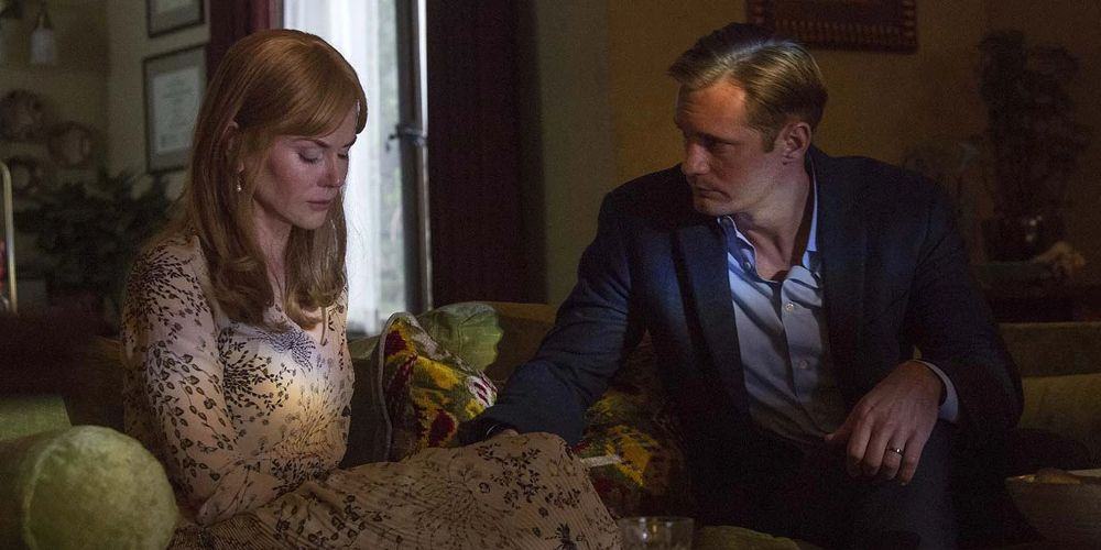 In Big Little Lies, Parry comforts Celeste on the couch