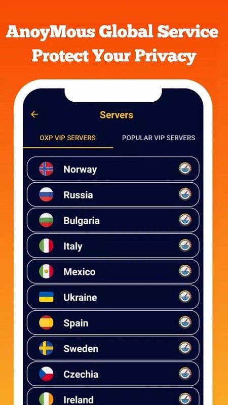 Free OXP VPN mod apk