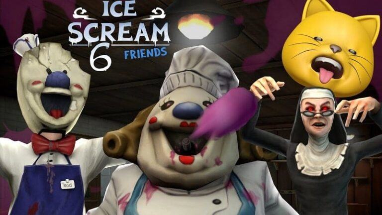 Ice Scream 6 Friends: Charlie MOD APK (Menu, Unlimited traps, ammo) 1.2.3