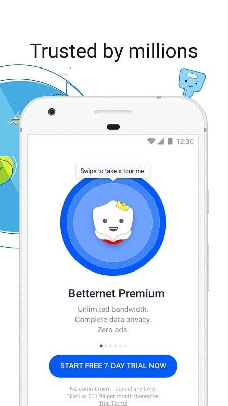 Betternet Hotspot VPN Mod Android