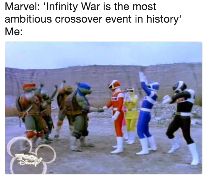 Infinity War Power Rangers