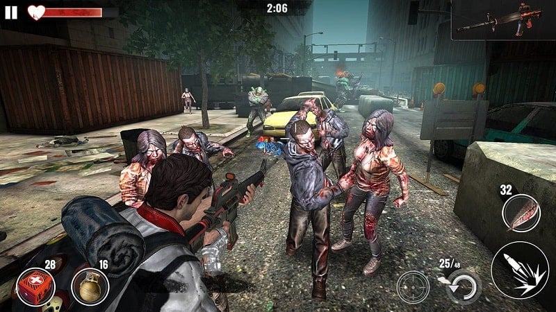 android zombie hunter mod