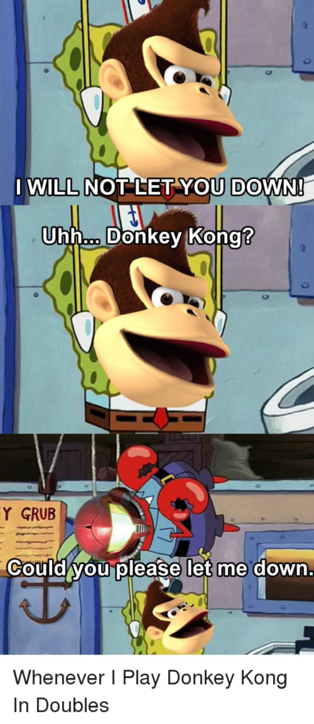 trick kong let you down meme