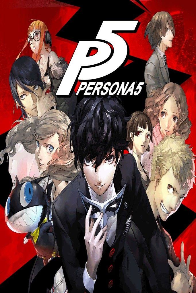 Persona 5's original cover art