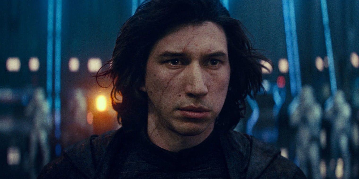 Kylo Ren on his ship in The Rise of Skywalker