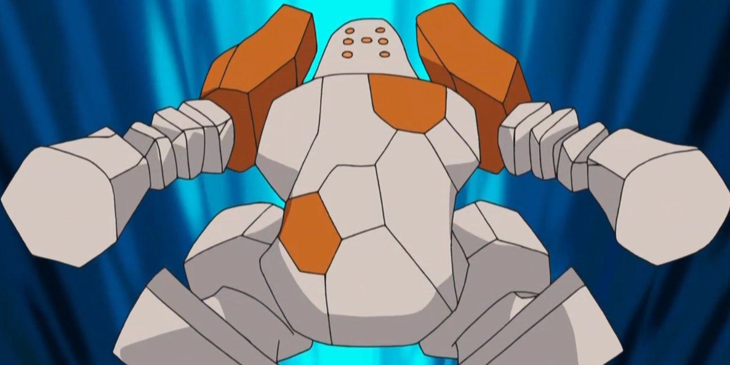 Reggie Locke fighting in the Pokémon anime