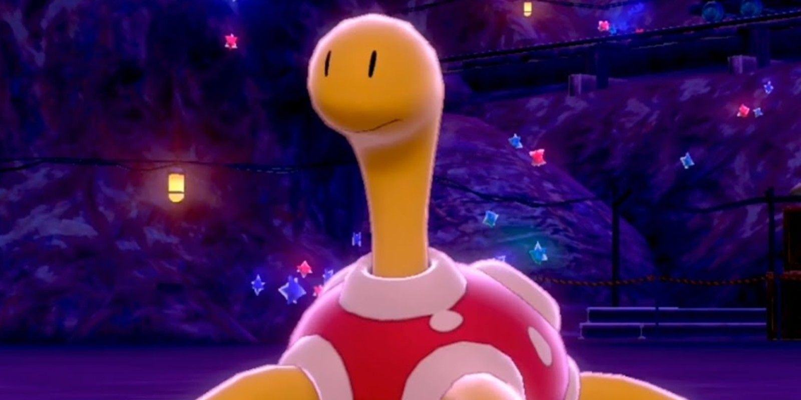 Shuckle at Galar Mine #2 in Pokemon Sword and Shield