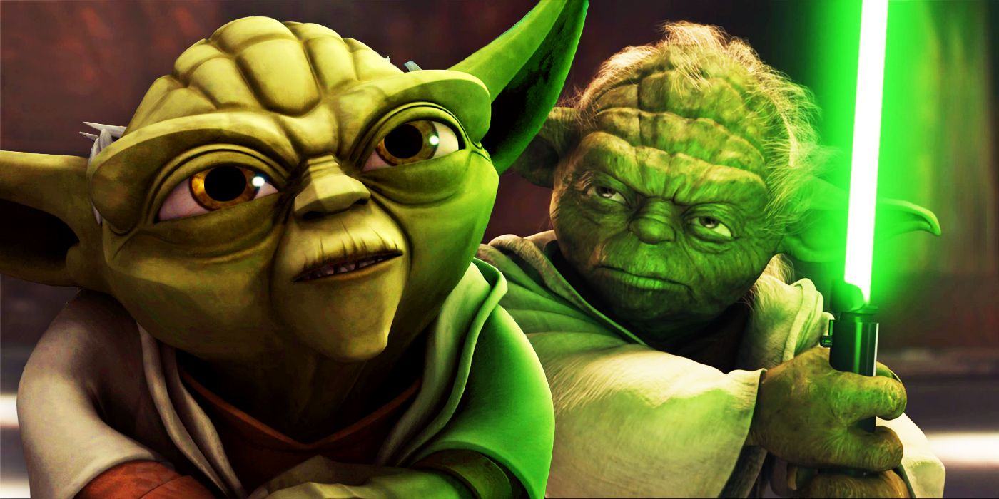 Yoda in the Clone Wars and Sith's Revenge