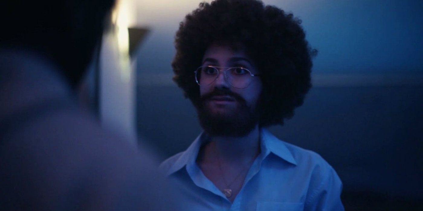 Lexi dressed as Bob Ross in Euphoria