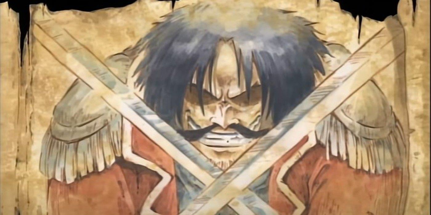 Gold D Roger in the One Piece Prologue 1