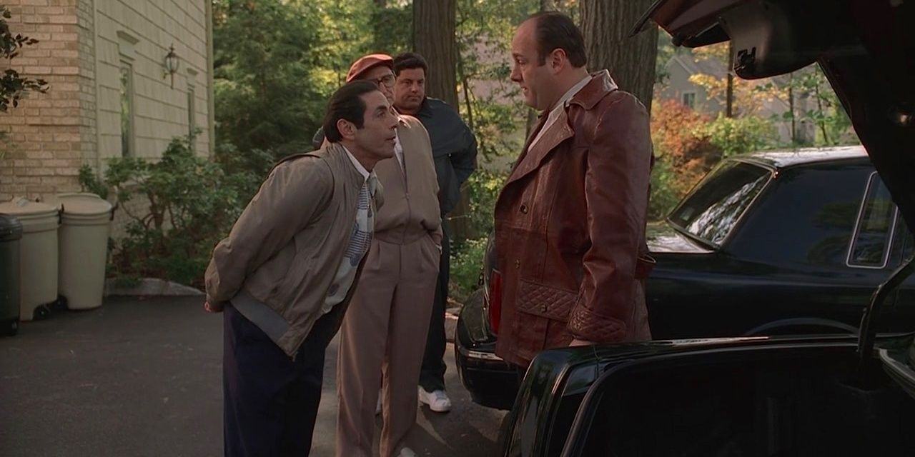 The jacket Richie gave Tony Rocco DiMeo in The Sopranos 