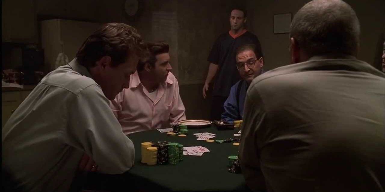 Richie ruins Tony's hand in The Sopranos.