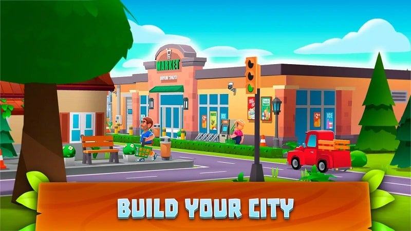 Supermarket village mod apk