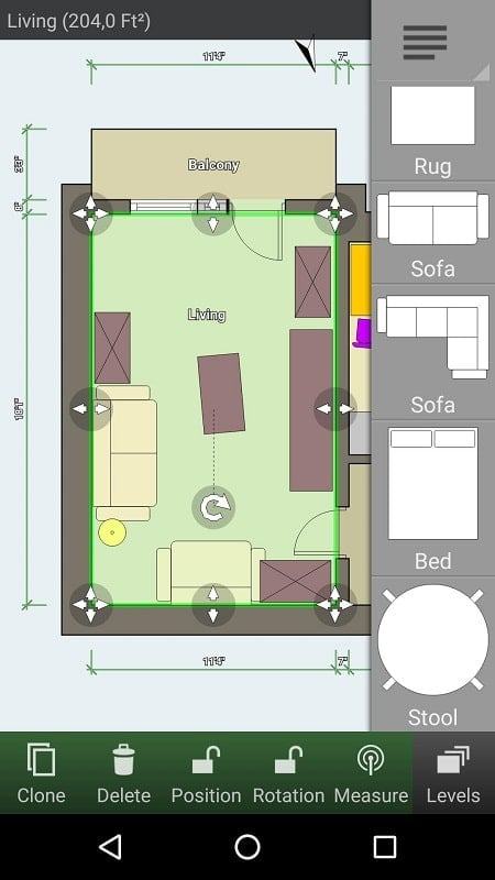 apk create floor plan mod