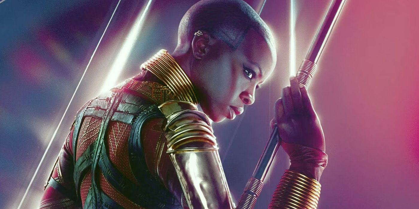 danai gurira as okoye in the MCU