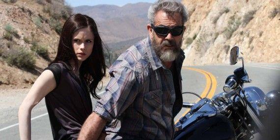 Mel Gibson and Erin Moriarty in Blood Dad