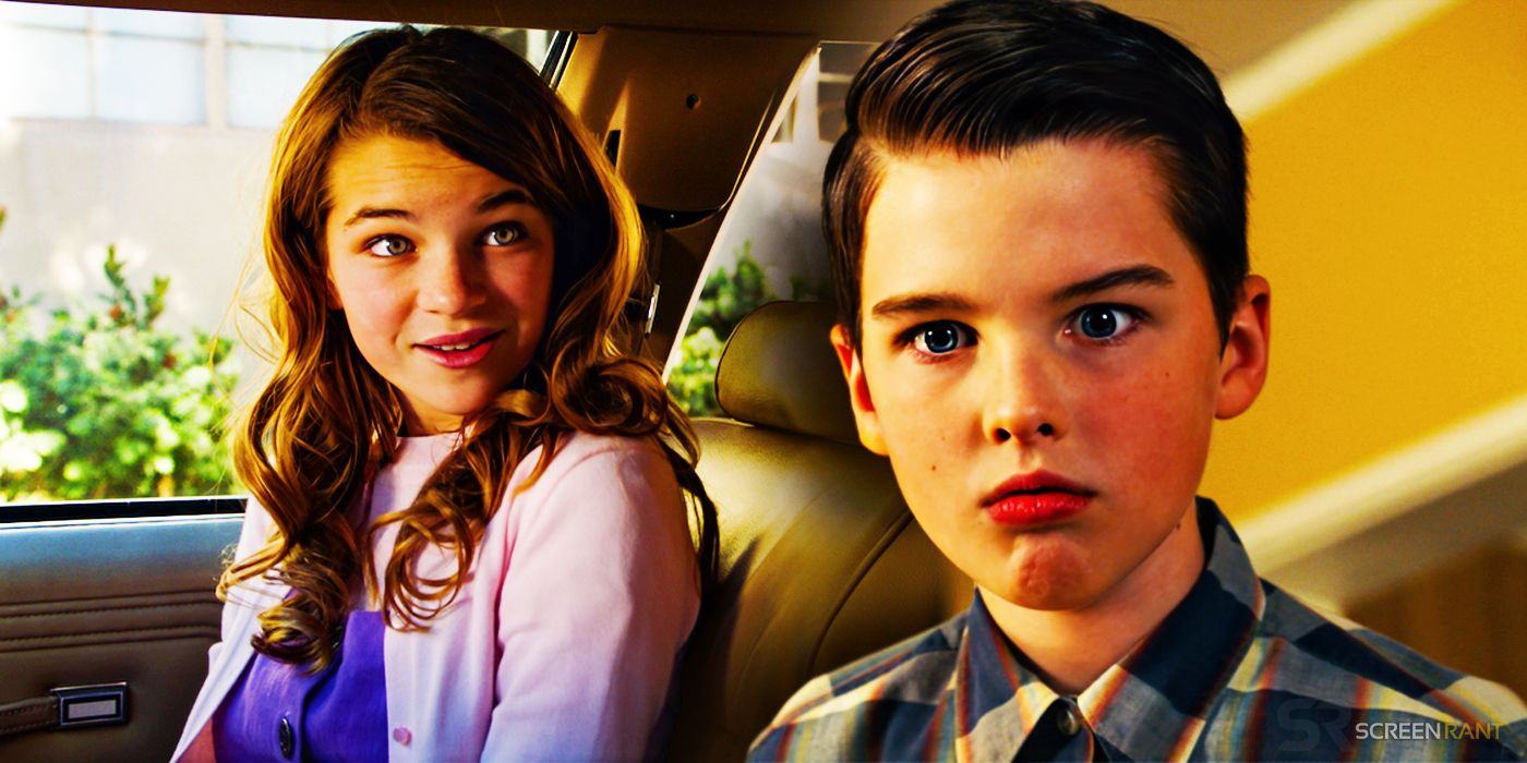 Young Miss Sheldon and Sheldon