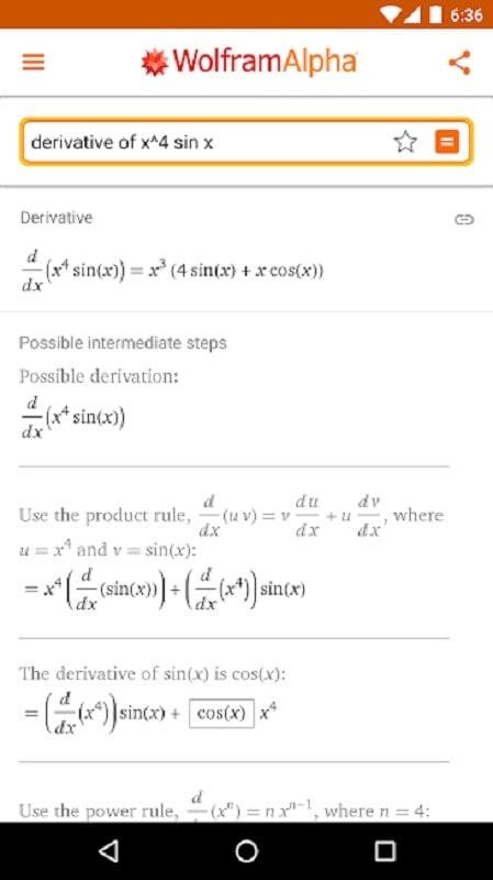 WolframAlpha mod apk