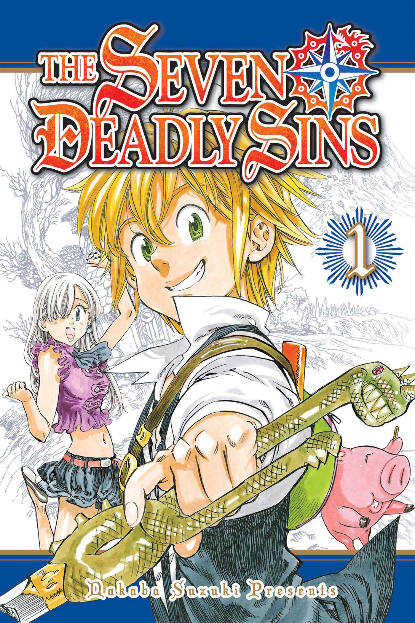 Cover of the Seven Deadly Sins of K MANGA
