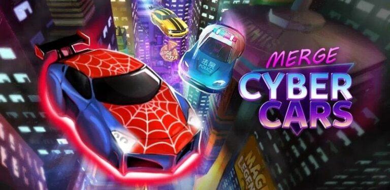 Merge Cyber Car MOD APK (High money) 2.26.3