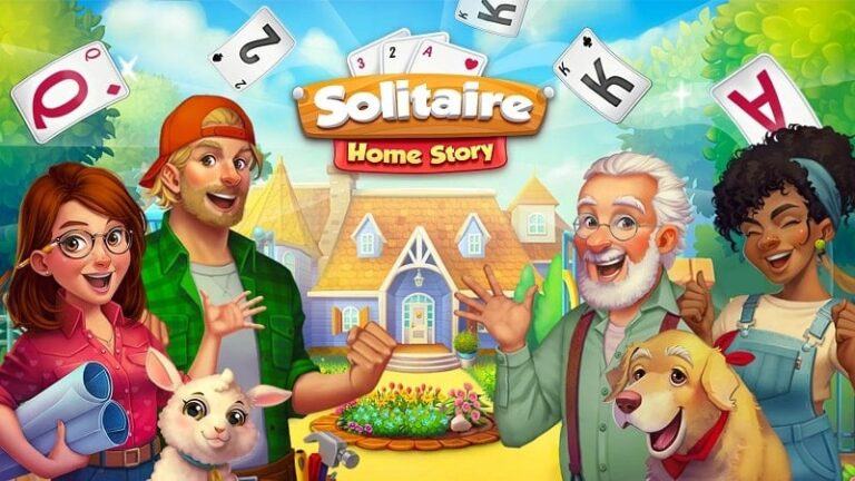 Solitaire Home Story MOD APK (Unlimited Money) 1.41.3