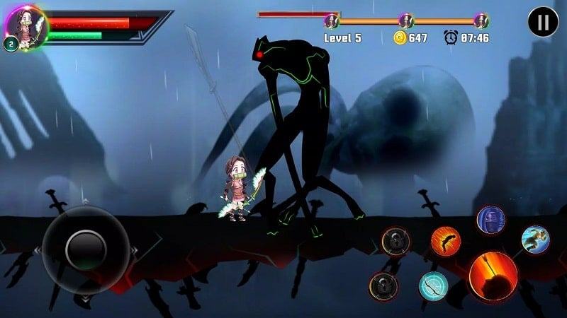 Free Tanjiro Nezuko Zenitsu Fighting Game