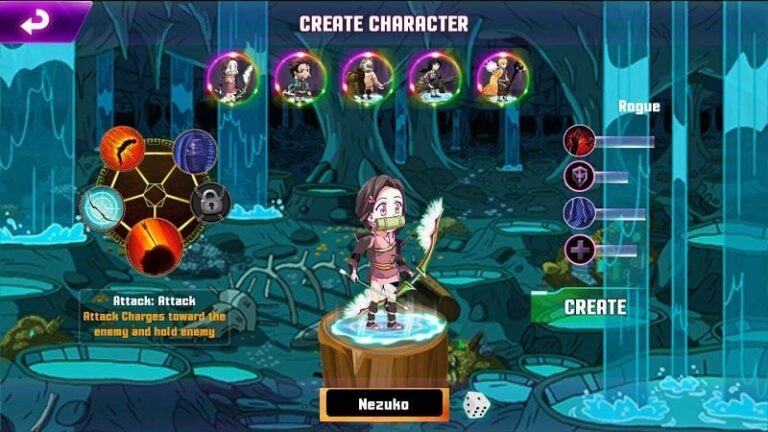 Tanjiro Nezuko Zenitsu Fighting Game MOD APK (Menu, Unlimited gold) 1.4