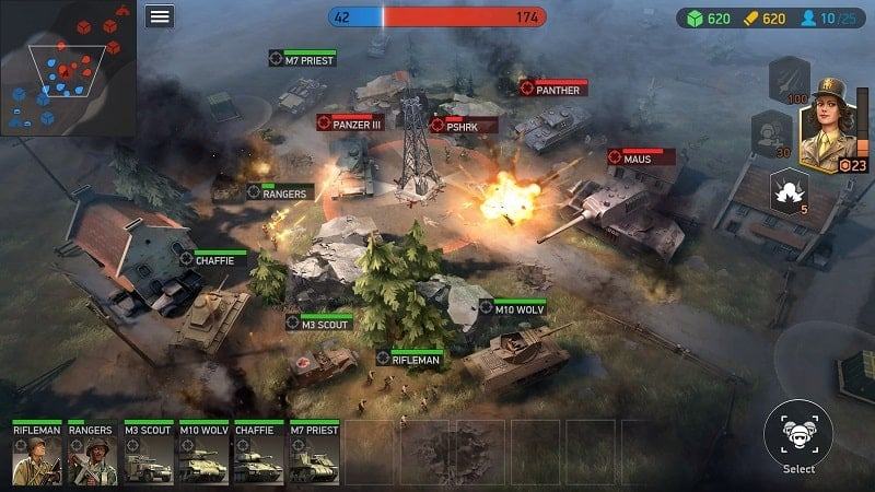 world war army mod apk