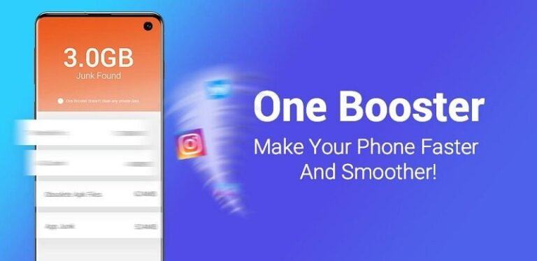 One Booster MOD APK (Unlocked Pro) 2.2.0.0