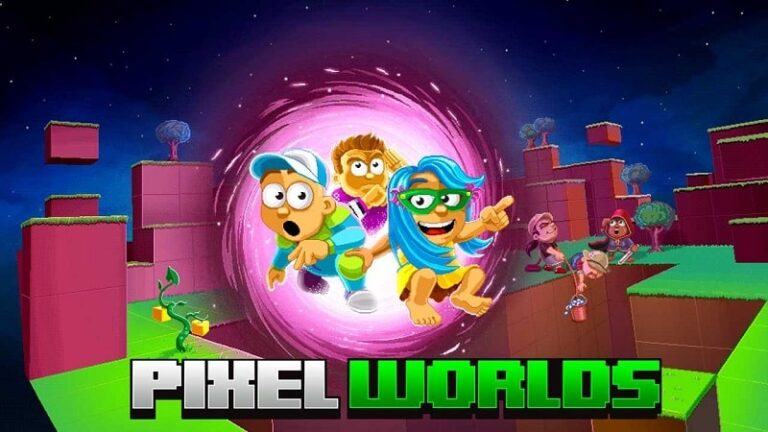 Pixel Worlds: MMO Sandbox MOD APK (Menu, God mode/MEGAMOD) 1.7.50