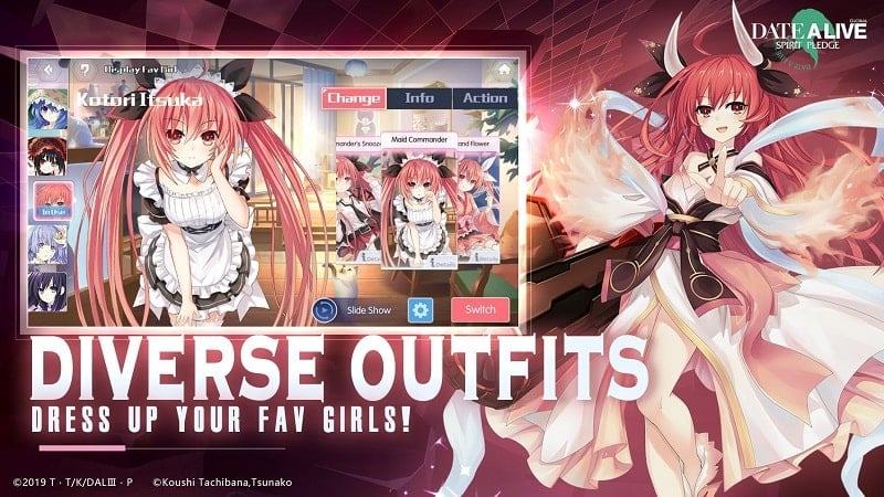 Date A Live Spirit Vow mod android