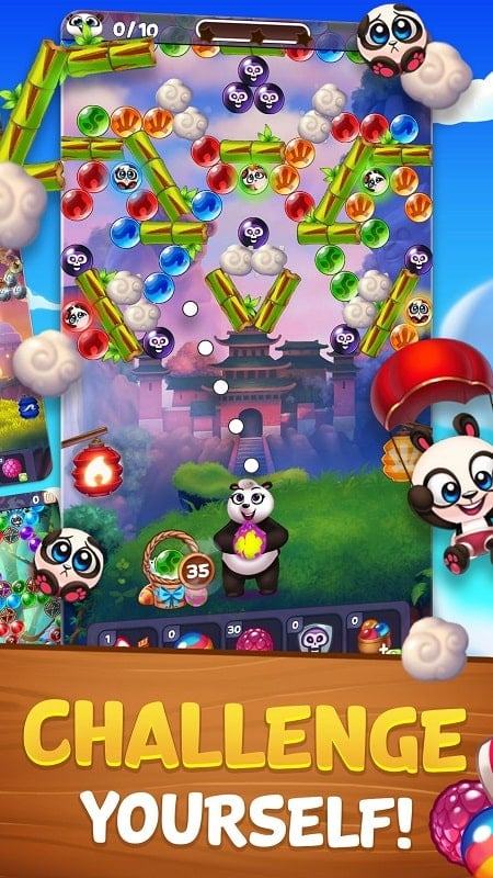 Bubble Shooter Panda Pop Mod Download