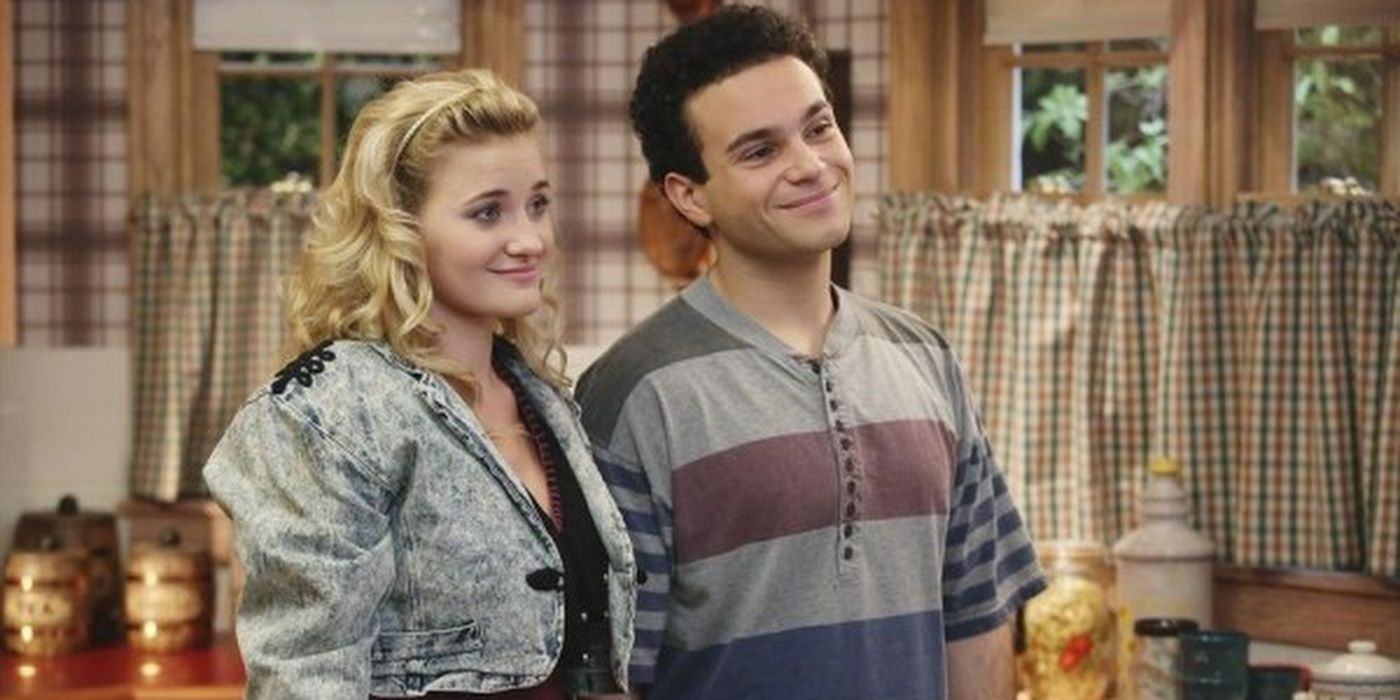 Barry and Lainey in The Goldbergs.