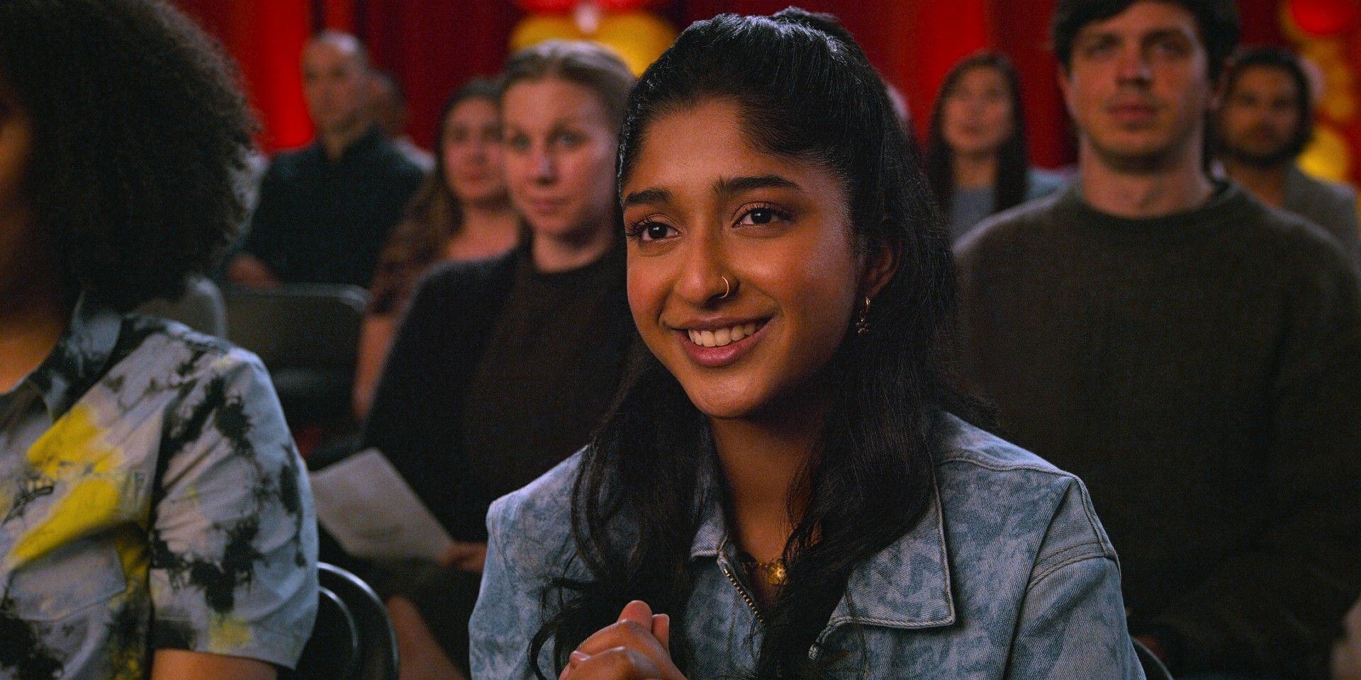 Devi clapping at graduation in Never Have I Ever season 3