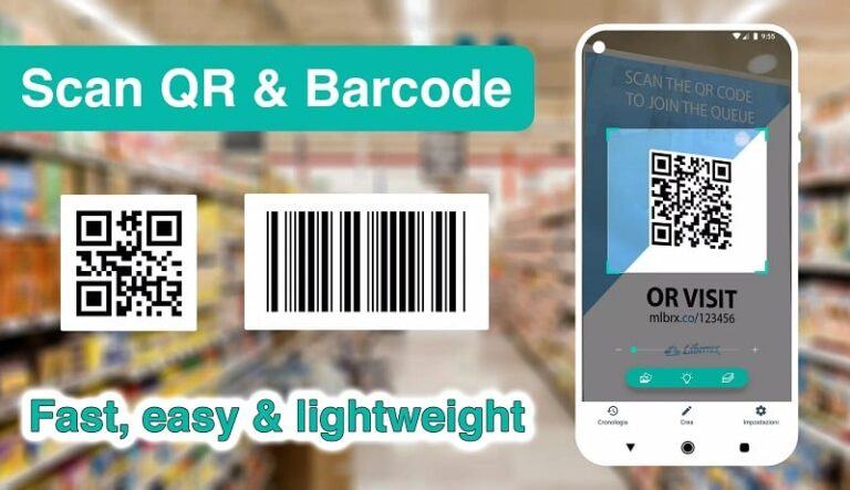 QR Code & Barcode Scanner MOD APK (Premium unlocked) 3.2.0