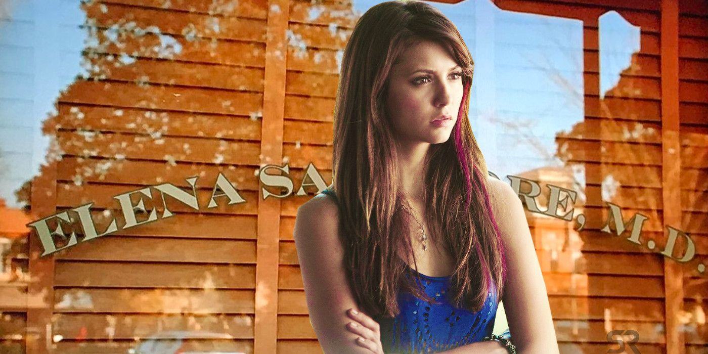 Nina Dobrev trong vai Elena Gilbert Nhật ký ma cà rồng Elena Salvatore MD The Originals Reference