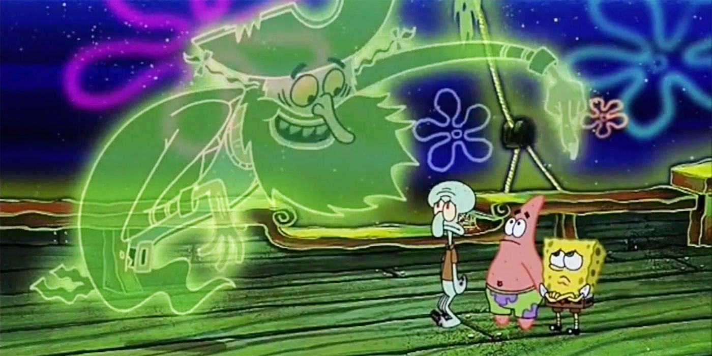 SpongeBob, Patrick, Squidward and the Flying Dutchman