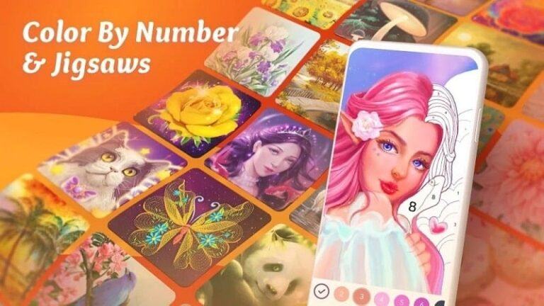 Color by Number Coloring Games MOD APK (Unlimited hints) 3.11.12