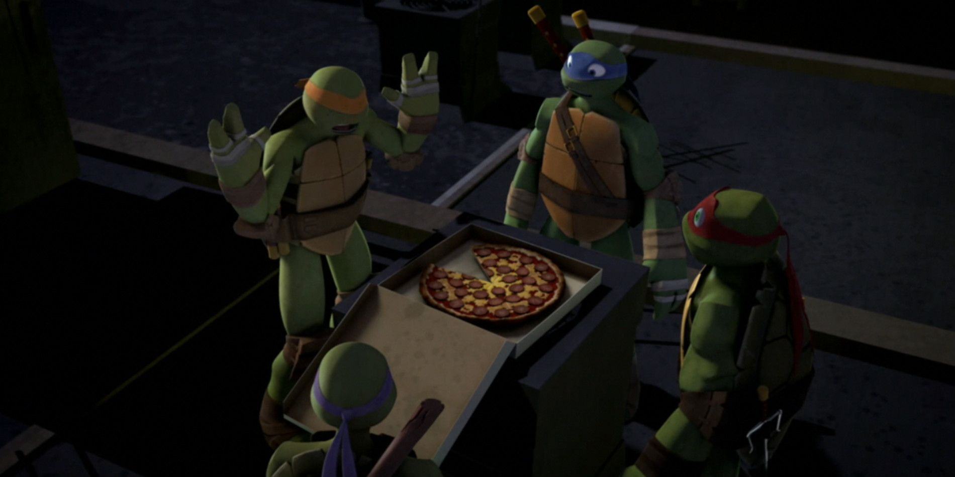 TMNT Cartoon Food