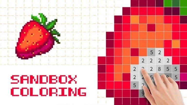 Sandbox Pixel Coloring MOD APK (Unlocked) 0.3.24